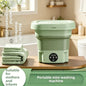Portable Foldable Washing Machine Mini Laundry Washer with Spin Dryer