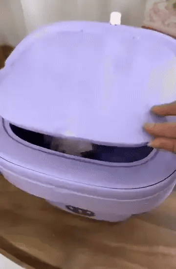 Portable Foldable Washing Machine Mini Laundry Washer with Spin Dryer